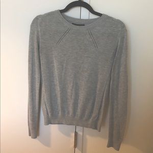 BR grey sweater